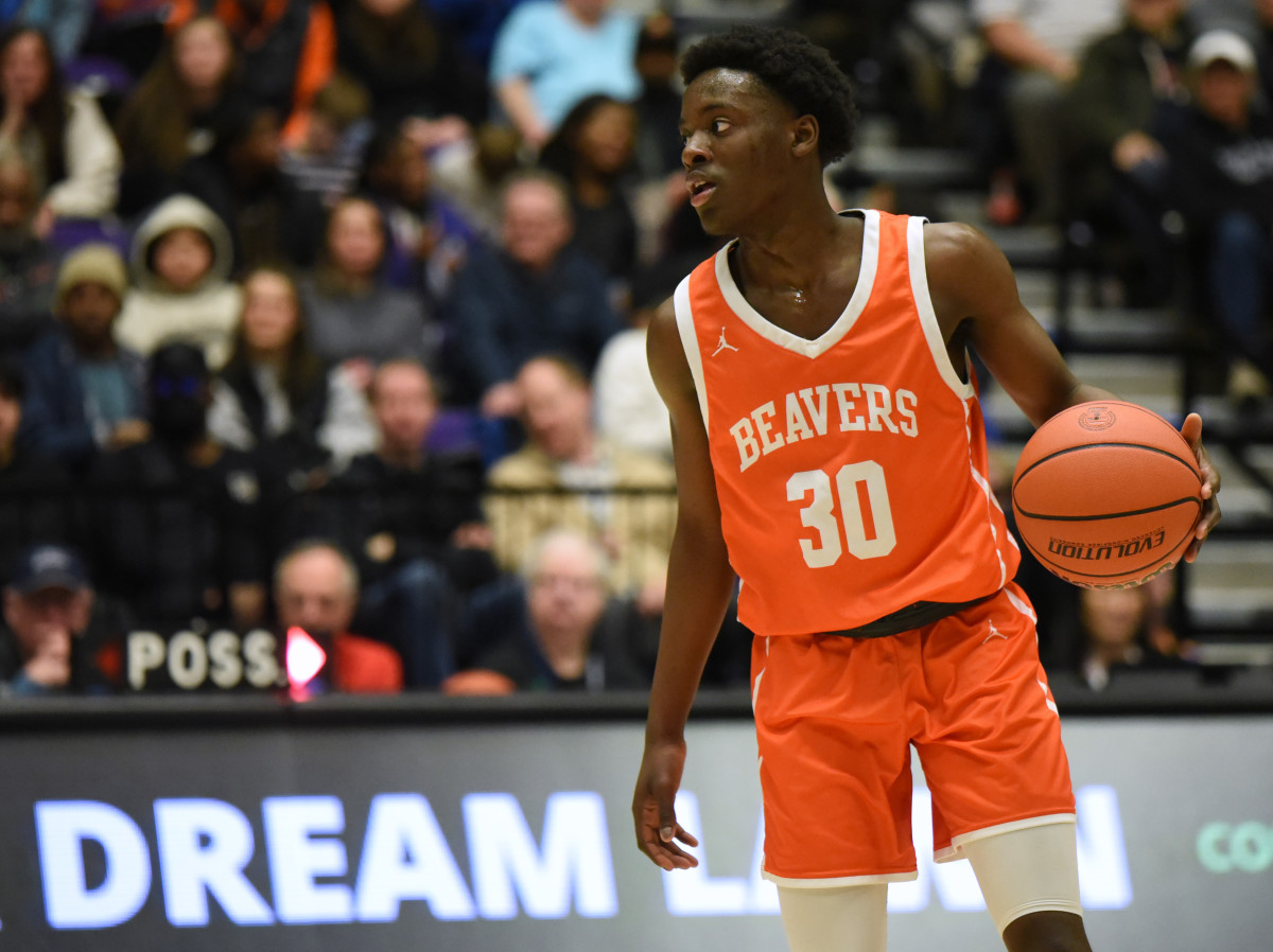 Beaverton Southridge 6A Oregon boys basketball quarterfinal 2024 Taylor Balkom 08
